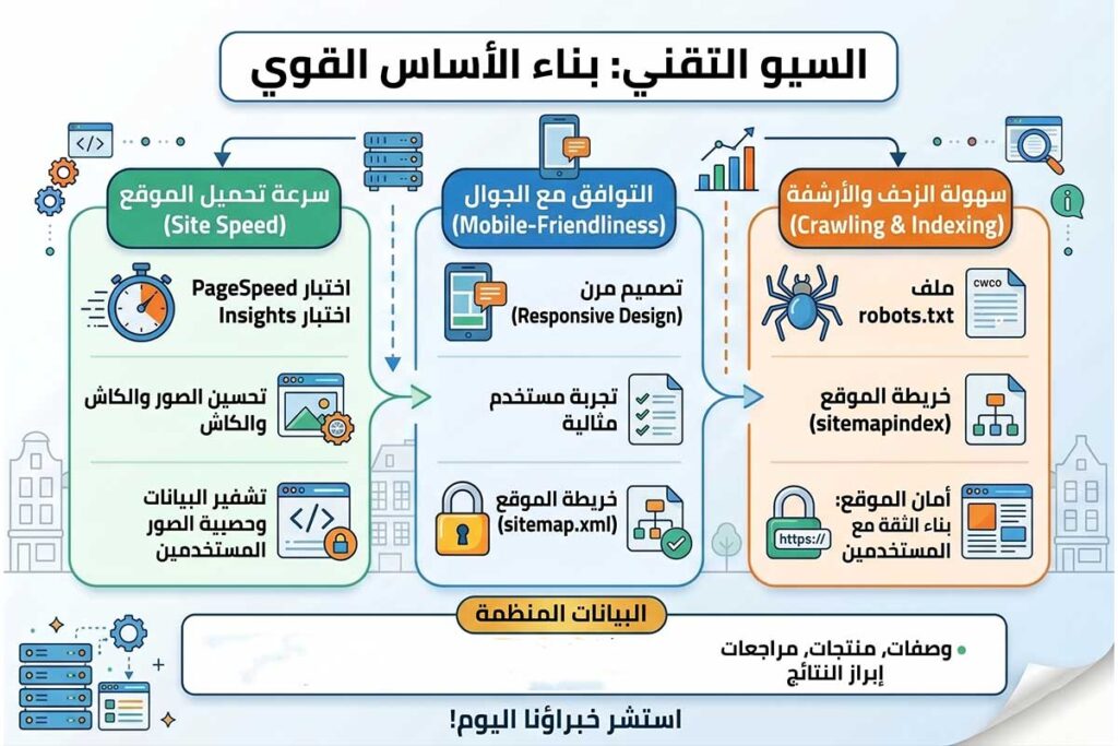 السيو التقني